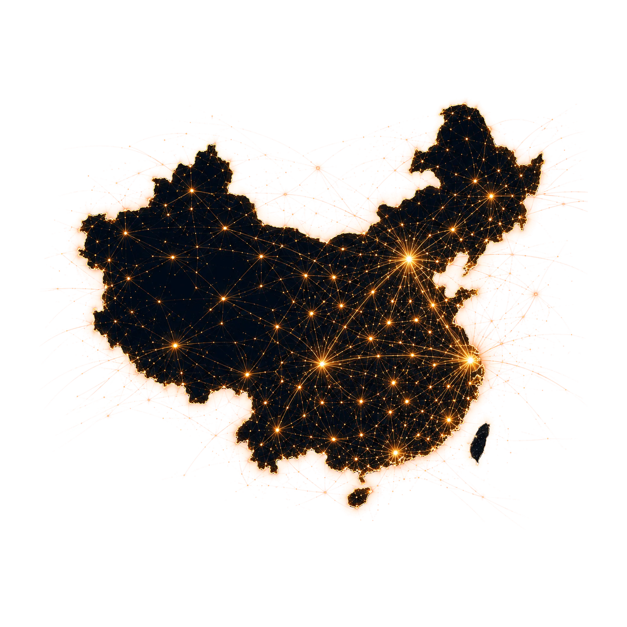 China in a gold automotive network